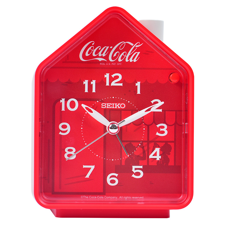 

SEIKO Часы Quartz Movement Plastic Alarm Clock Unisex Red