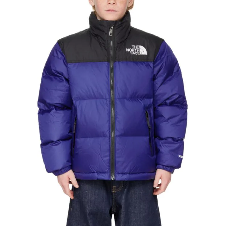 THE NORTH FACE Детская пуховая куртка синего цвета