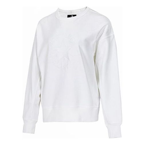 

Толстовка (WMNS) Converse All Star Sweatshirts 'White' 10019811-A07, белый