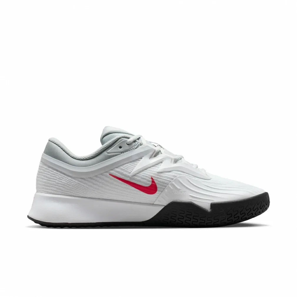 Мужские кроссовки для тенниса «Zoom Vapor Pro 3 HC» от Nike, White X Red — фото 2