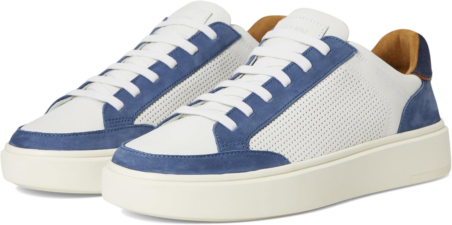 

Мужские кроссовки Allen Edmonds Oliver-1 в стиле классических туфель, Denim Leather Mix