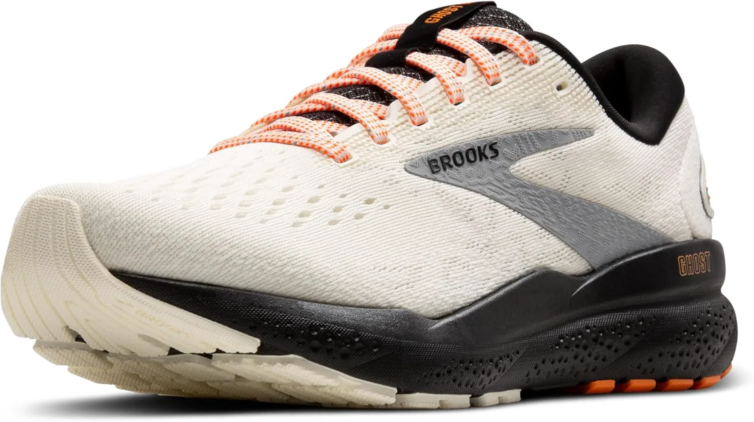 

Мужские нейтральные беговые кроссовки Brooks Ghost 16, оранжевый/черный
