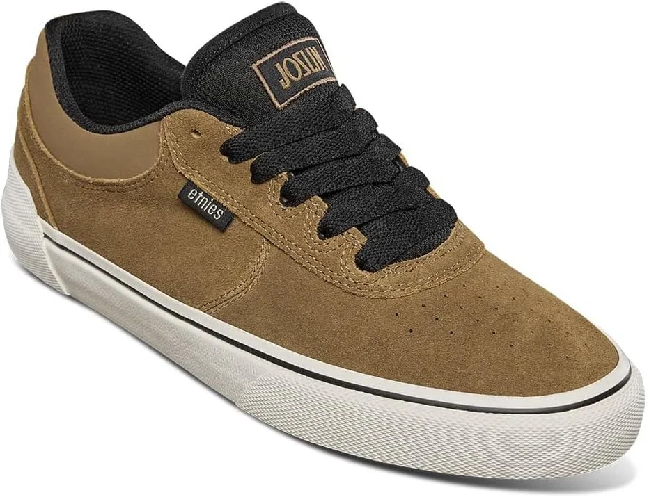 Мужские скейтбордистские кроссовки Etnies Joslin Vulc, черный/коричневый — фото 2