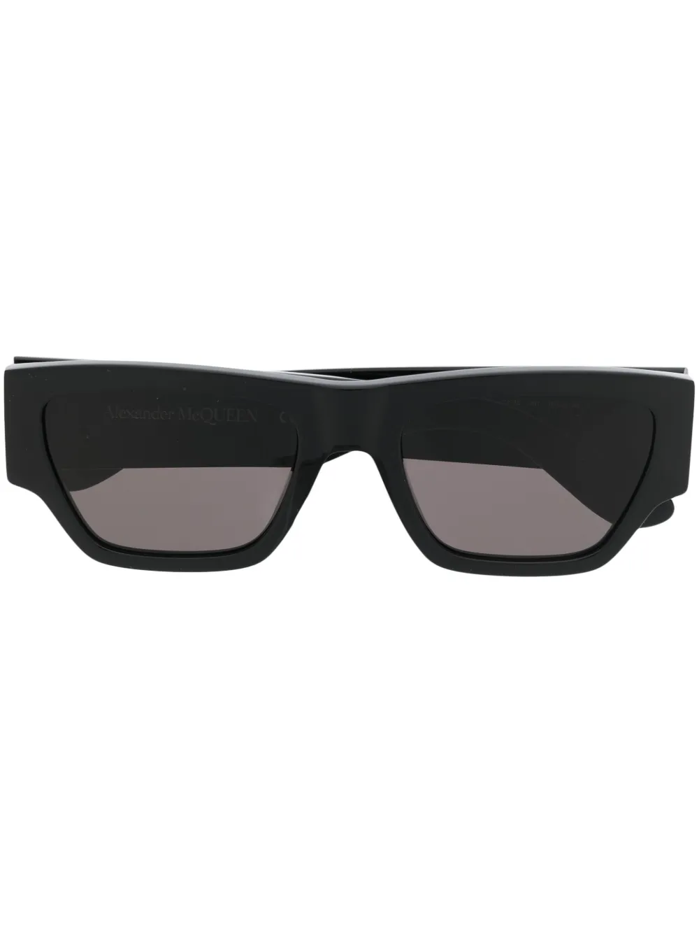 

Солнцезащитные очки с логотипом Alexander McQueen Eyewear, черный