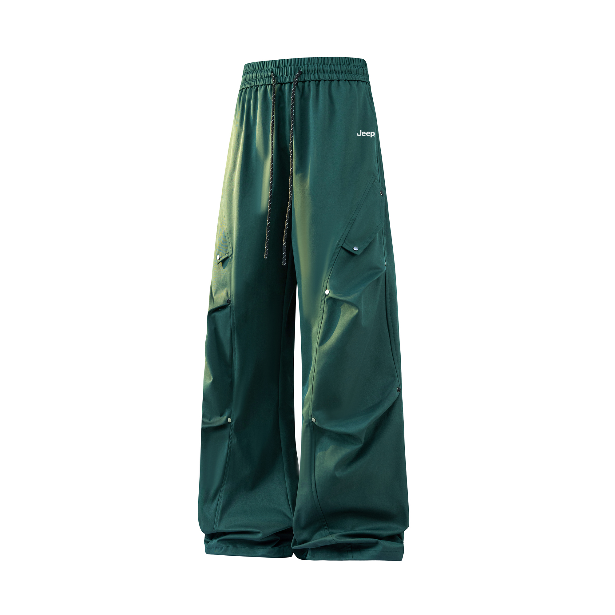 

Повседневные брюки Unisex утепленные и с флисовой подкладкой Parachute Jeep, зеленый pants regular