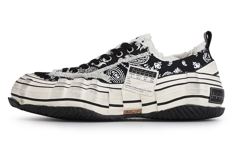 

XVESSEL VESSEL G.O.P. Lows Paisley Distortion Кроссовки низкие из холста унисекс черные
