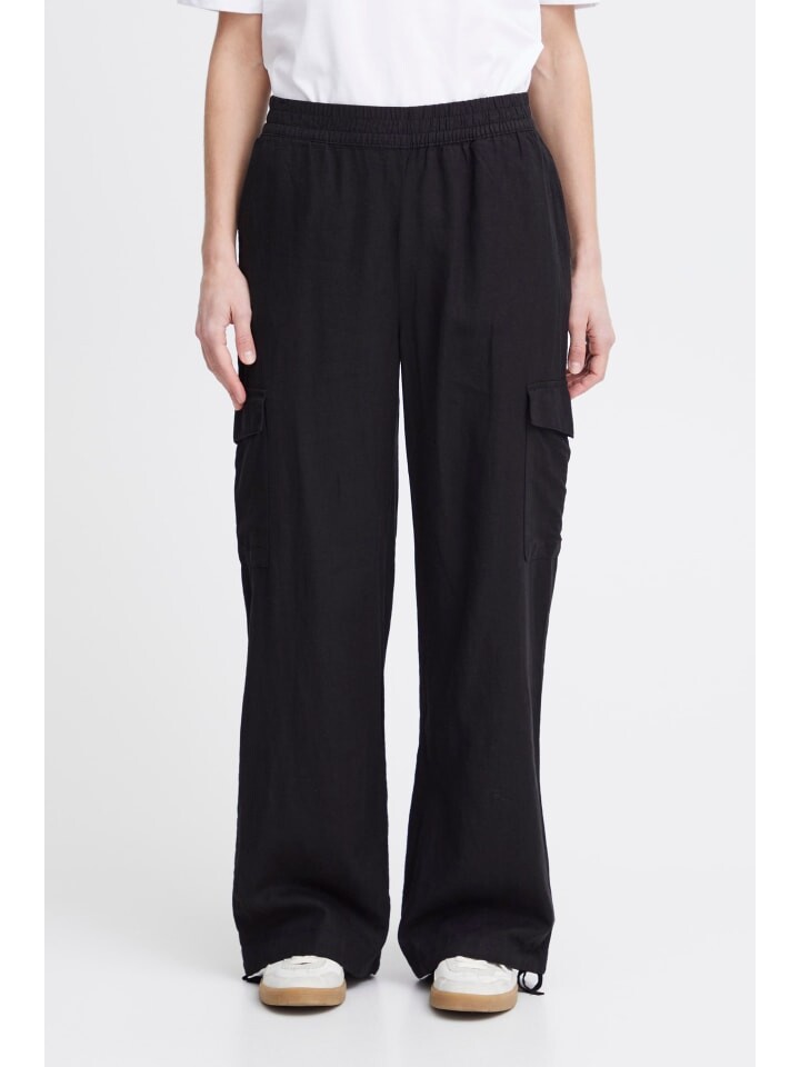 

Тканевые брюки byoung, цвет black denim