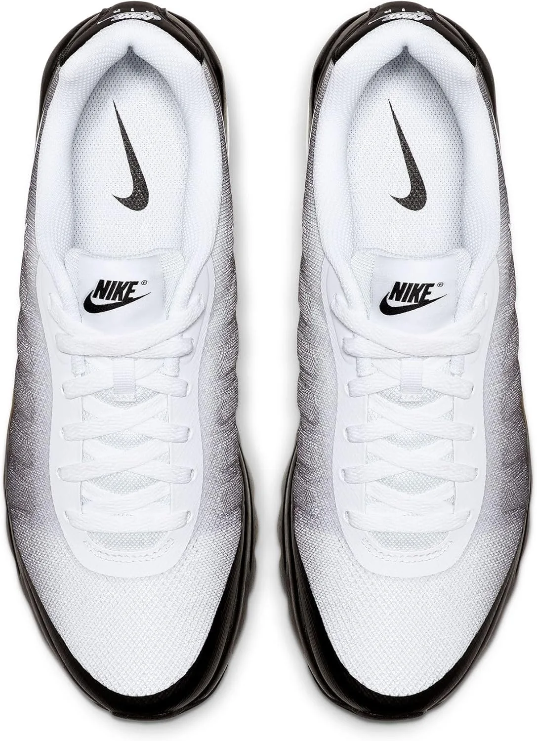 Мужские кроссовки Nike Air Max Invigor Print для легкой атлетики, белый/черный/серый — фото 3
