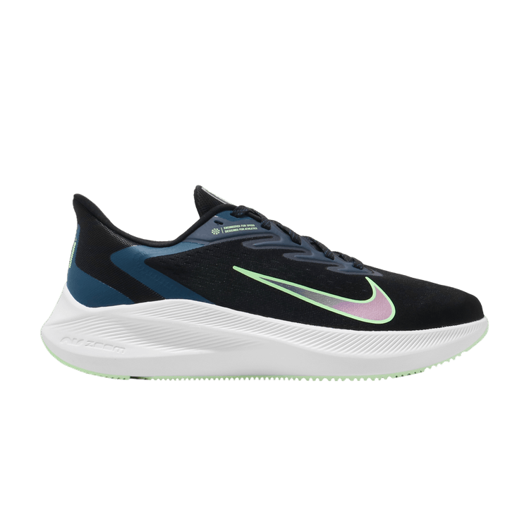 

Кроссовки Zoom Winflo 7 'Black Valerian Blue', черный