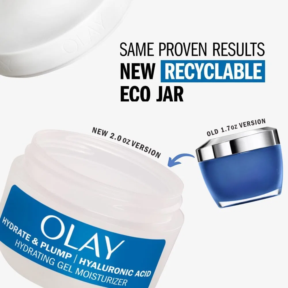 Крем для лица Olay — Гелевый увлажняющий с гиалуроновой кислотой и ниацинамидом, 59 мл — фото 2