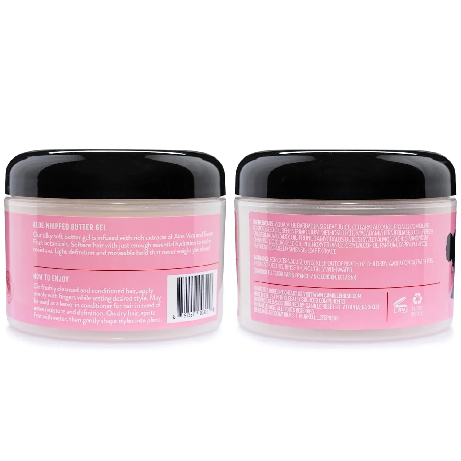 Гель-масло для укладки волос «Aloe Whipped Butter Gel» от Camille Rose Naturals Camille Rose — фото 2