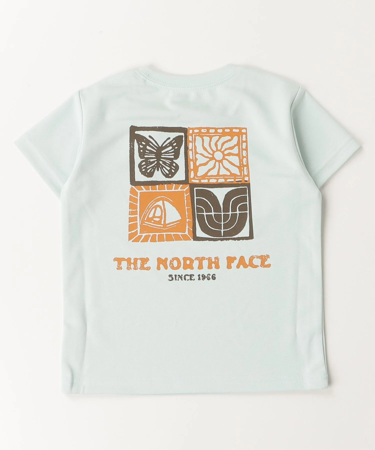 Детская футболка с защитой от солнца и насекомых THE NORTH FACE Be Free Graphic синяя — фото 3