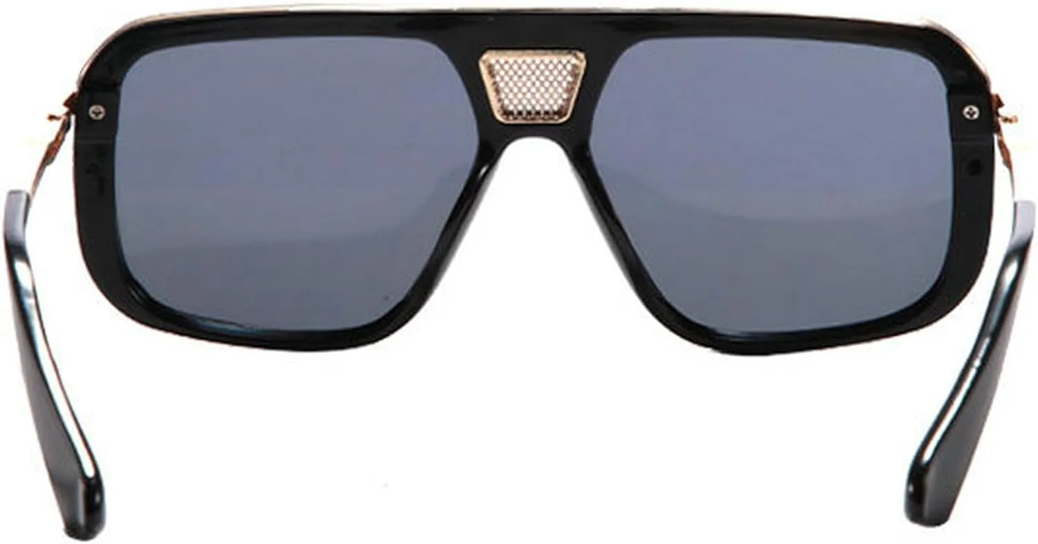 

Модные солнцезащитные очки-пилот большого размера для женщин и мужчин, с металлической оправой и квадратной формой, женские солнцезащитные очки mincl, C6