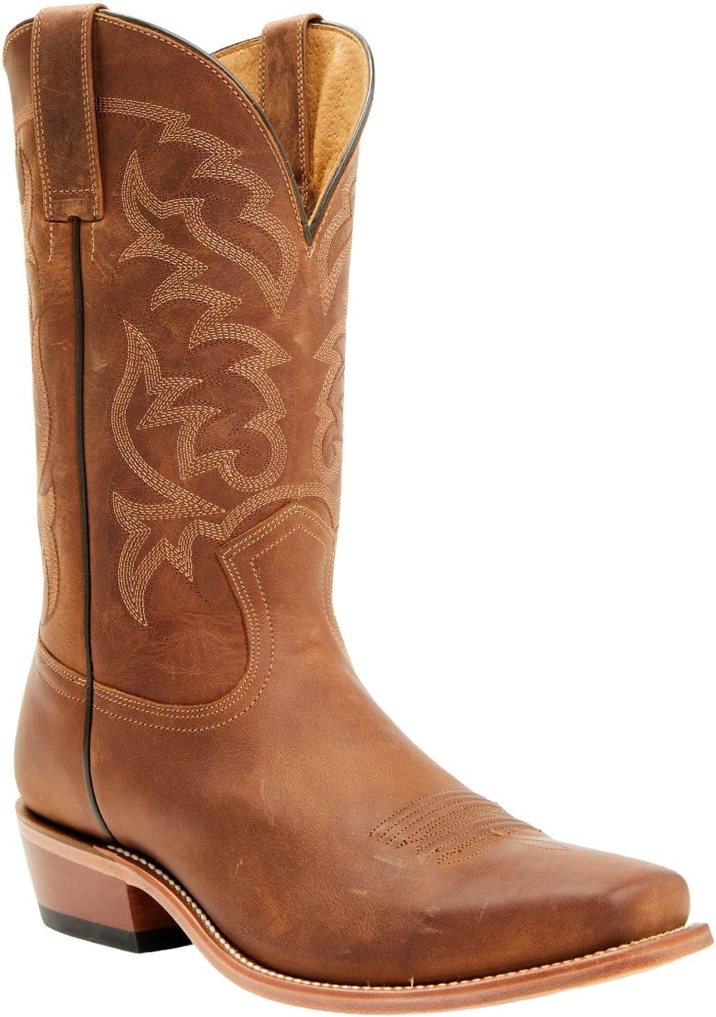 

Мужские сапоги Moonshine Spirit Crazy Horse Vintage Western с квадратным носком - Bbm85, коричневый