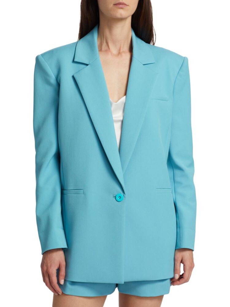 

Блейзер Shan Strong на плечах Alice + Olivia, цвет Oxford Blue