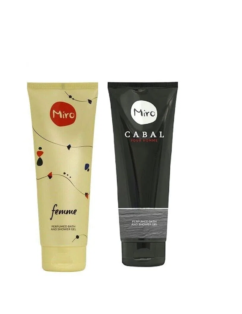 Набор гелей для душа Miro Femme и Cabal, 2 x 250 мл Miro