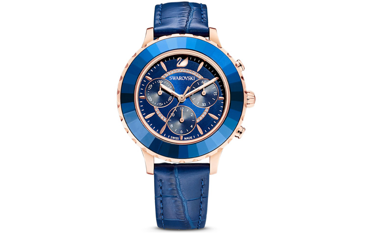

Swarovski Часы Women's Octea Lux Chrono Watch, Blue Dial