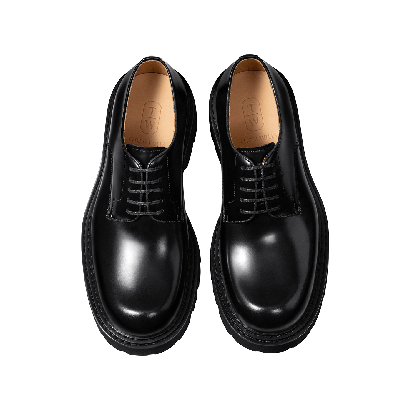 THOM WILLS Кроссовки Cleanfit Casual мужские черные - Black D3191, цвет Black D3191 — фото 3