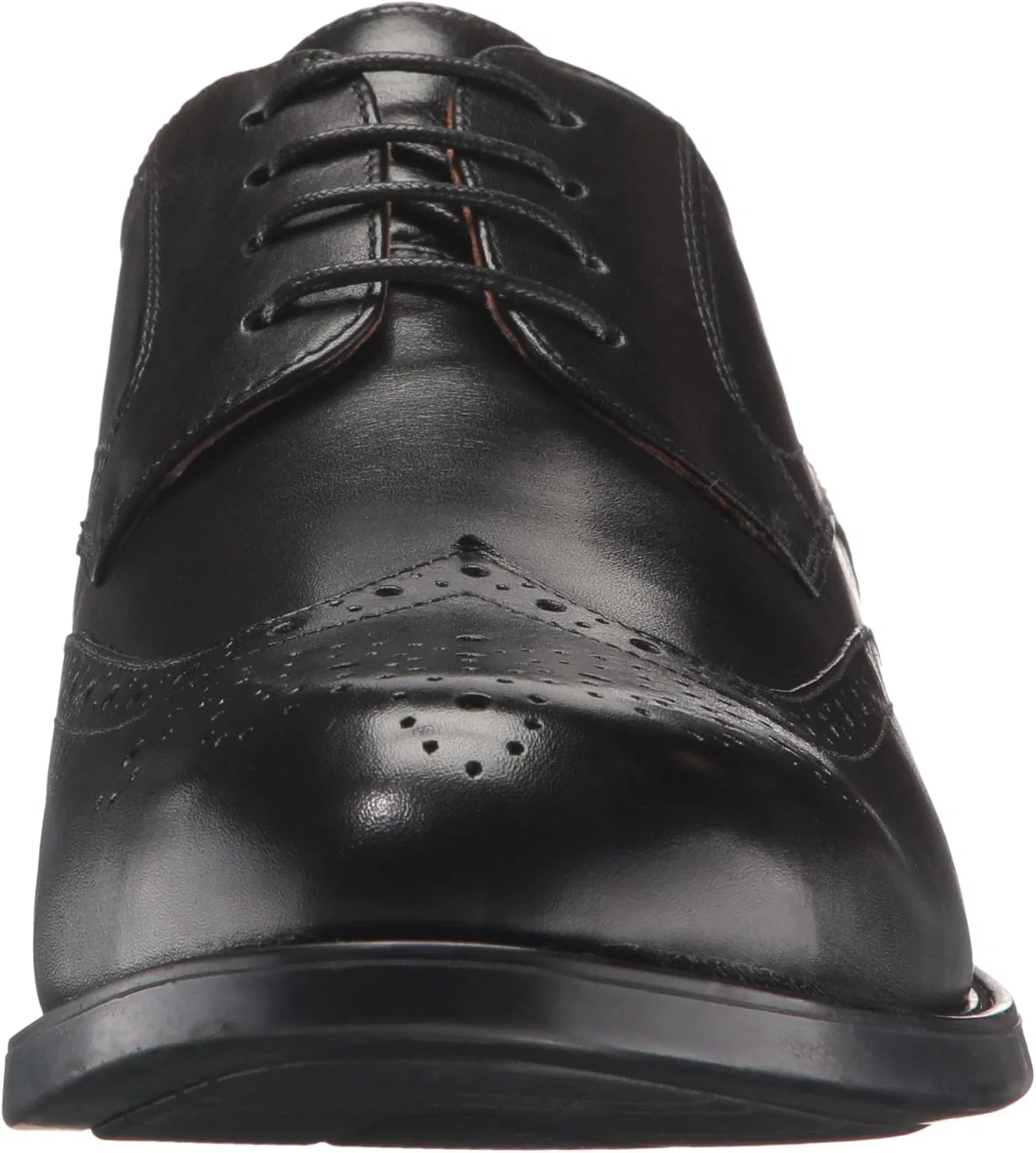 Мужские туфли Florsheim Medfield Wing Tip Oxford, черный — фото 2