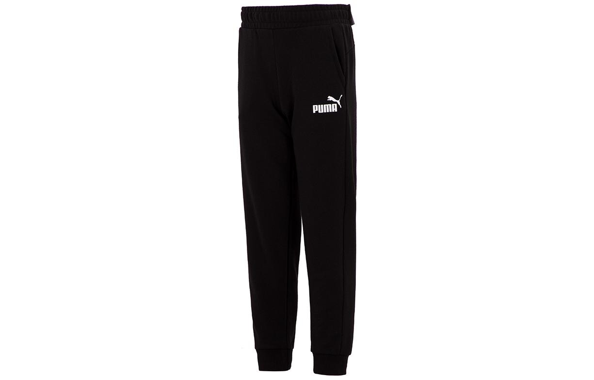

Детские трикотажные спортивные штаны Puma, цвет Black