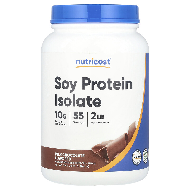 

Nutricost, Изолят соевого протеина, молочный шоколад, 907 г (2 фунта)