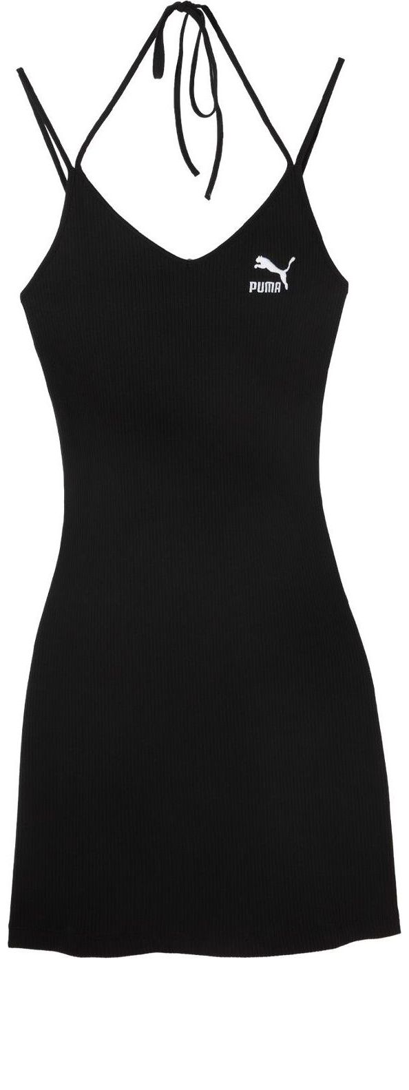 

Платье (WMNS) PUMA Logo Ribbed Dress 'Black' 630530-01, черный