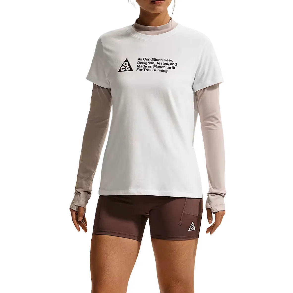 Футболка Nike Regular Sleeve белый