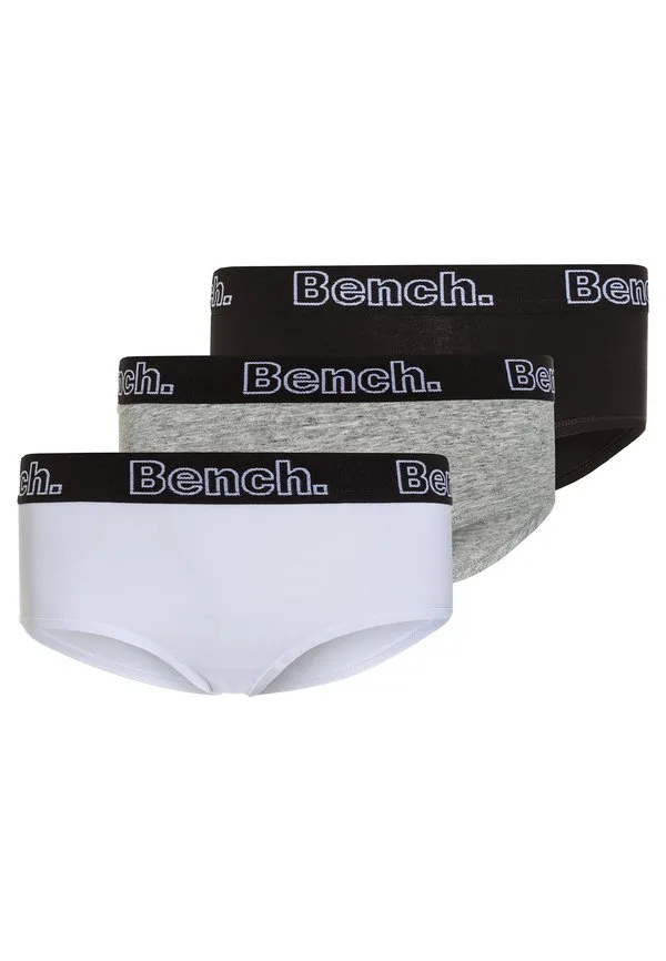 Трусы в упаковке по 3 штуки Bench, Black/Grey/White