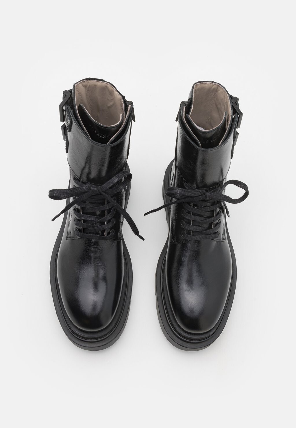 

Ботильоны на шнуровке ZOE AllSaints, черный