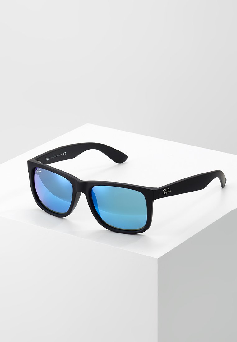 

Солнцезащитные очки JUSTIN Ray-Ban, цвет black/green/mirror blue