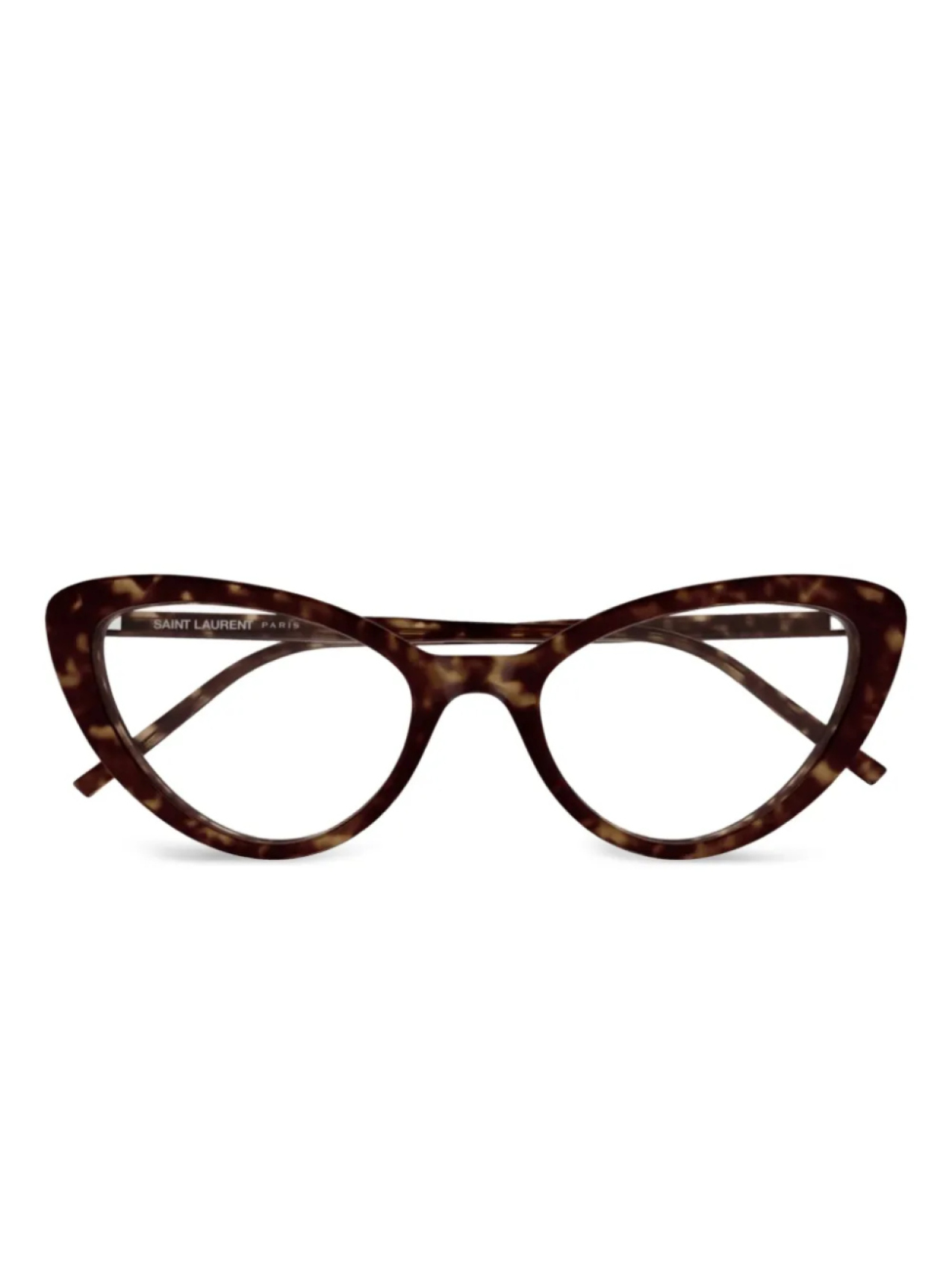 

Очки «кошачий глаз» Saint Laurent Eyewear, коричневый