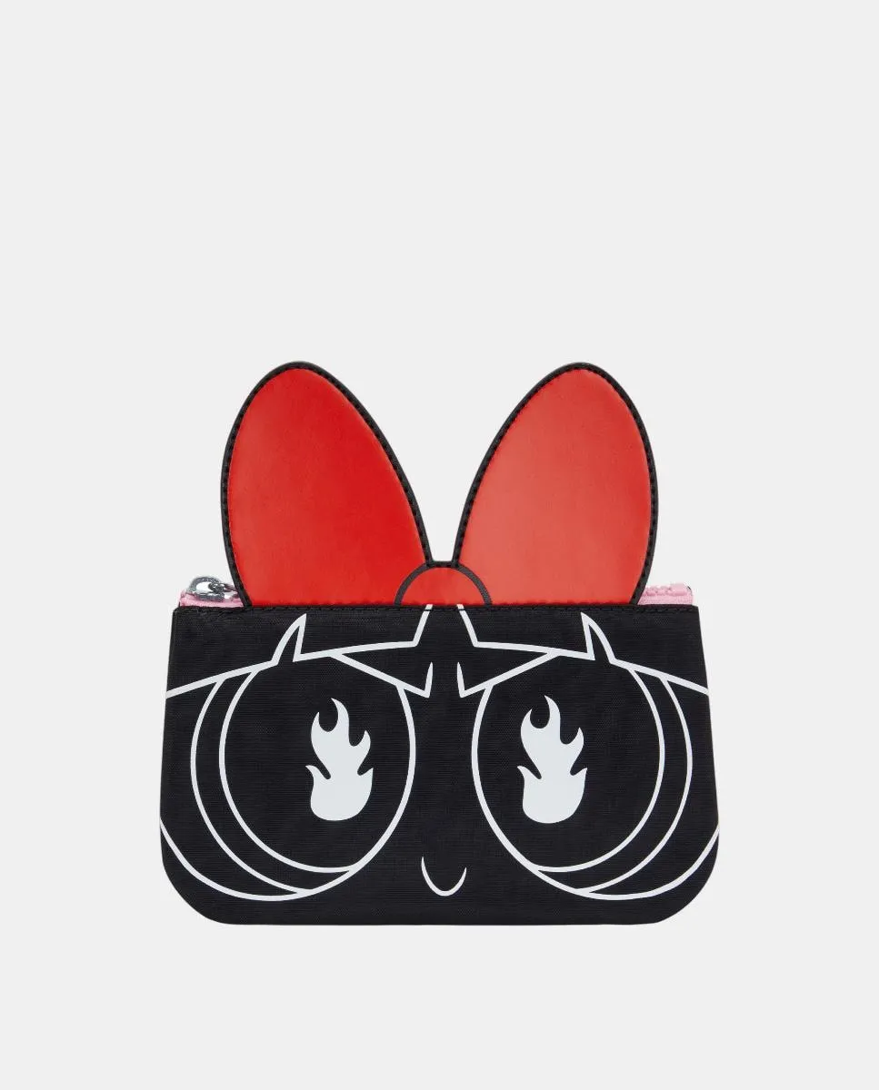 

Маленькая сумка через плечо с регулируемым ремнем Kipling, черный/оранжевый