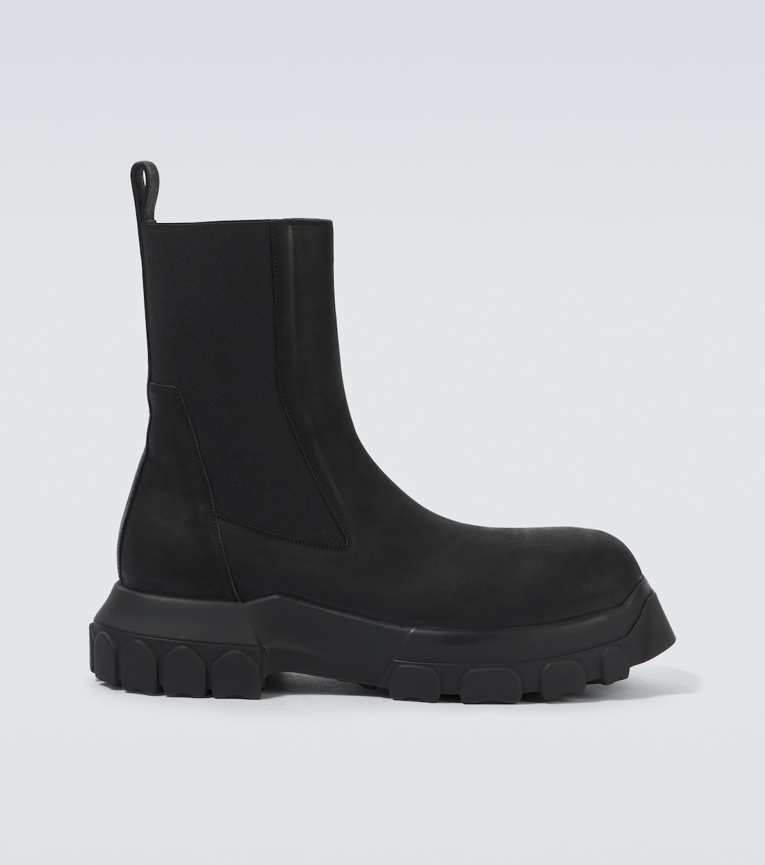 

Замшевые ботинки челси Beatle Tractor Rick Owens, черный