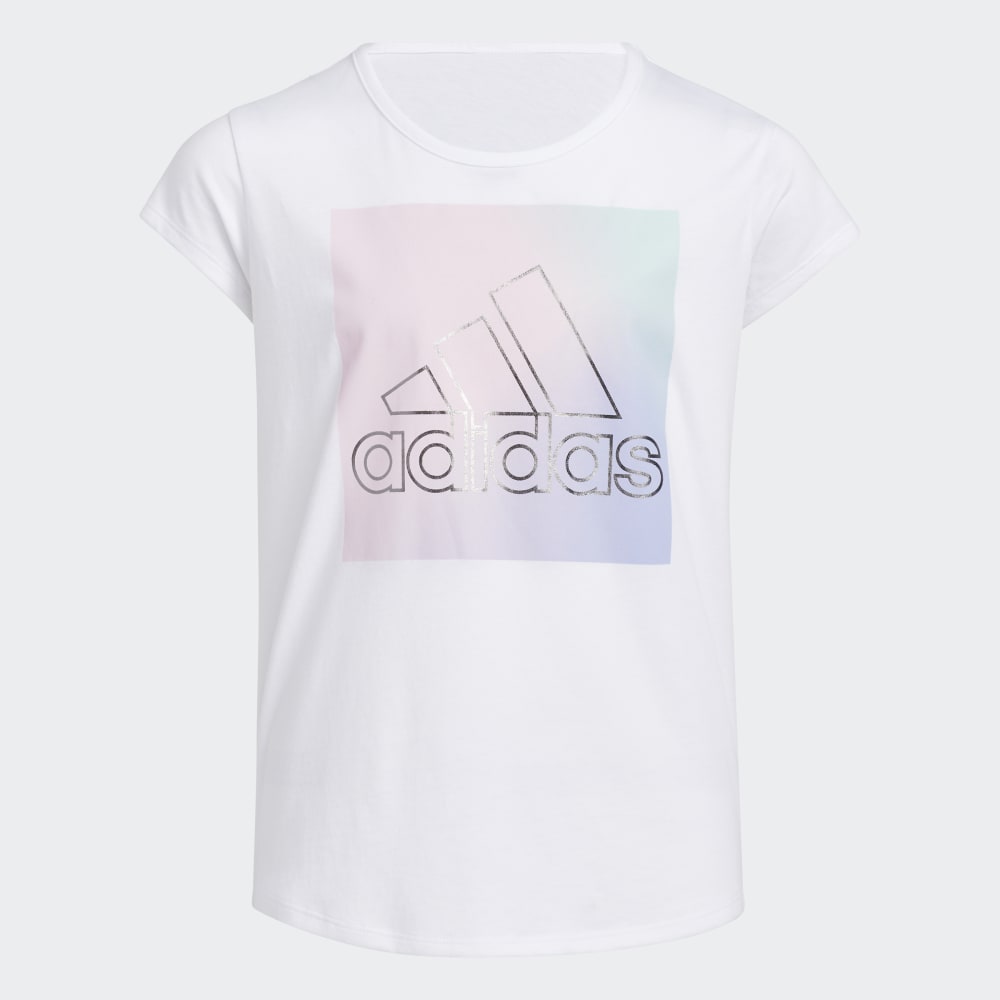 

Футболка Adidas Graphic Scoop Tee, цвет White Vapour