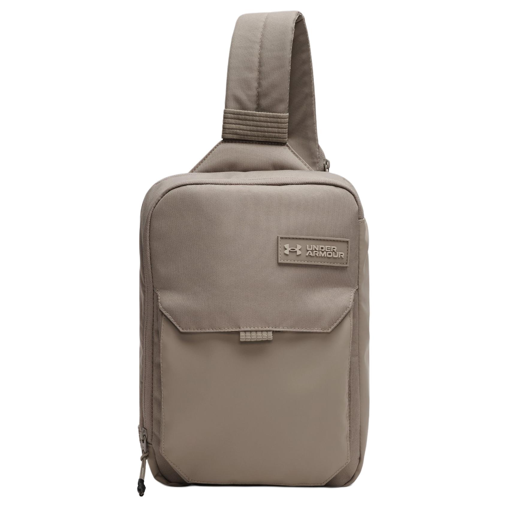 

Under Armour Полиэстеровая слинг-сумка мужская бежевая, Taupe