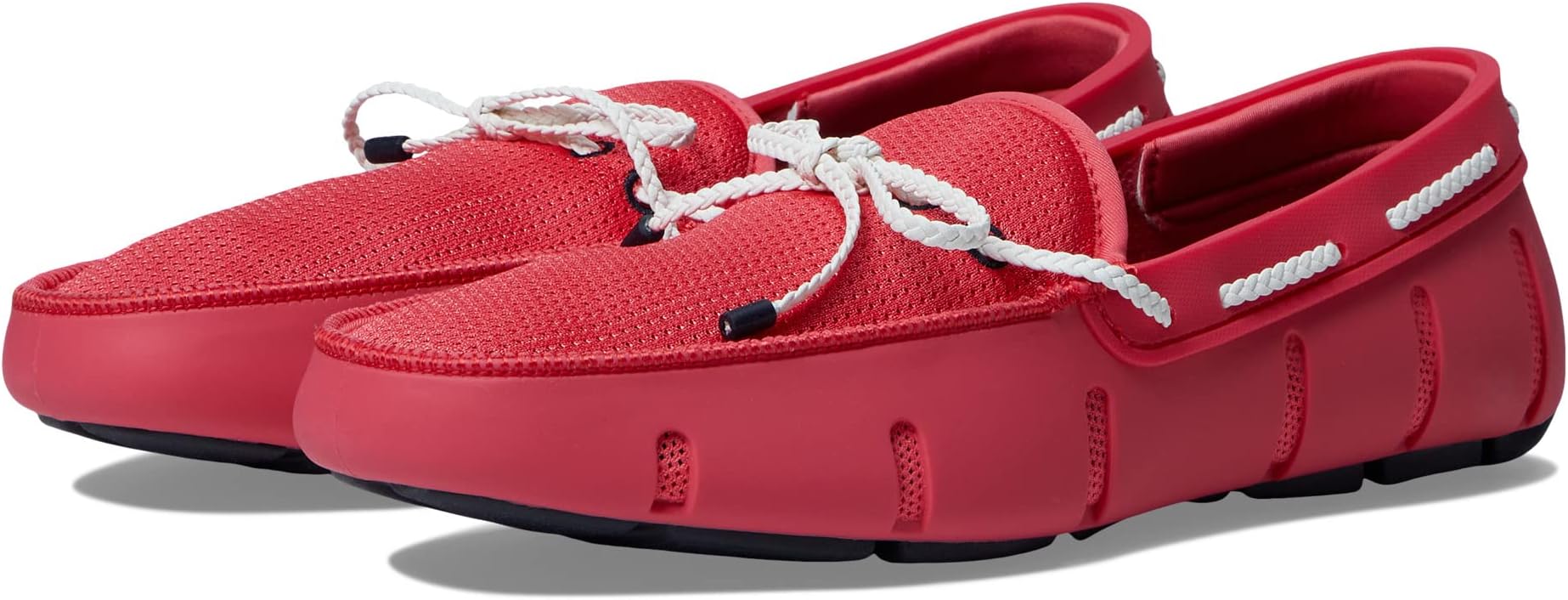 

Лоферы Braided Lace Loafer SWIMS, цвет Campari