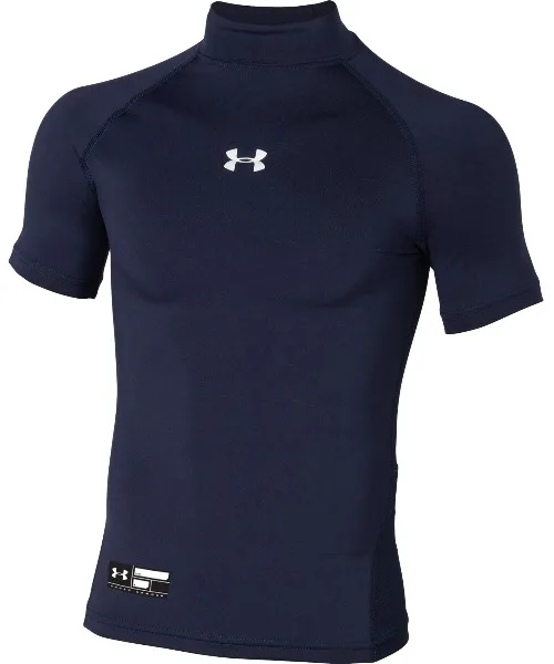 Детская компрессионная футболка Heatgear Armour UNDER ARMOUR темно-синяя
