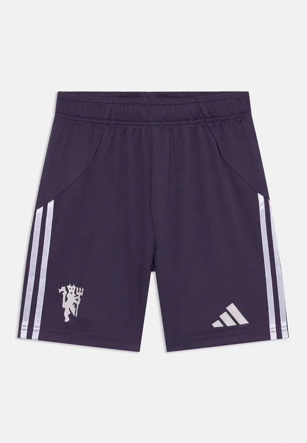 Детские спортивные шорты Adidas Performance Manchester United, цвет сливовый