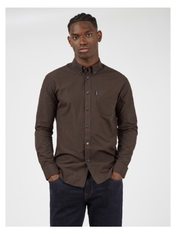 

Рубашка Ben Sherman Hemd, коричневый