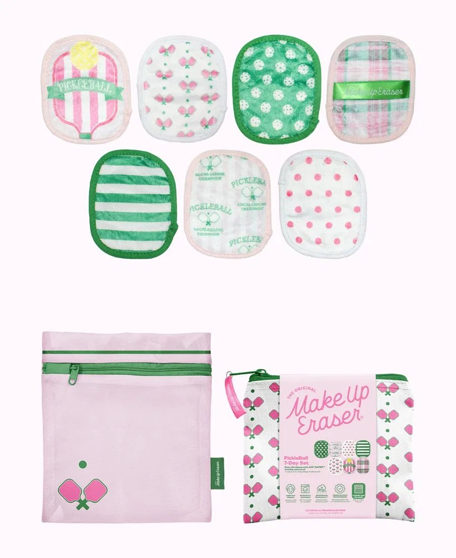 Набор Makeup Eraser — Многоразовых салфеток для снятия макияжа для игры в пиклбол (9 шт.)