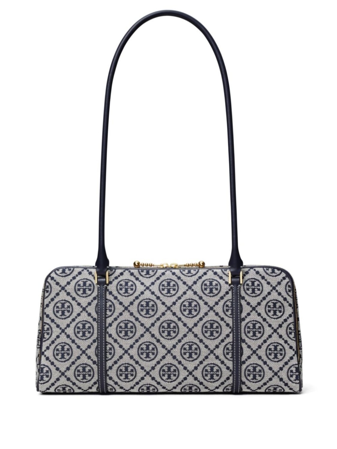 

Сумка через плечо Tory Burch маленькая T Monogram Marshmallow, синий