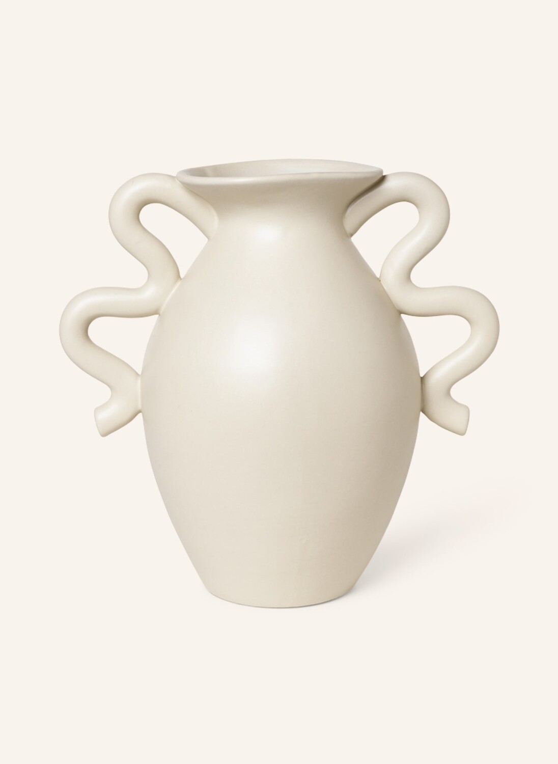 

Ваза оборотная, высота: 27 см. Ferm Living, бежевый