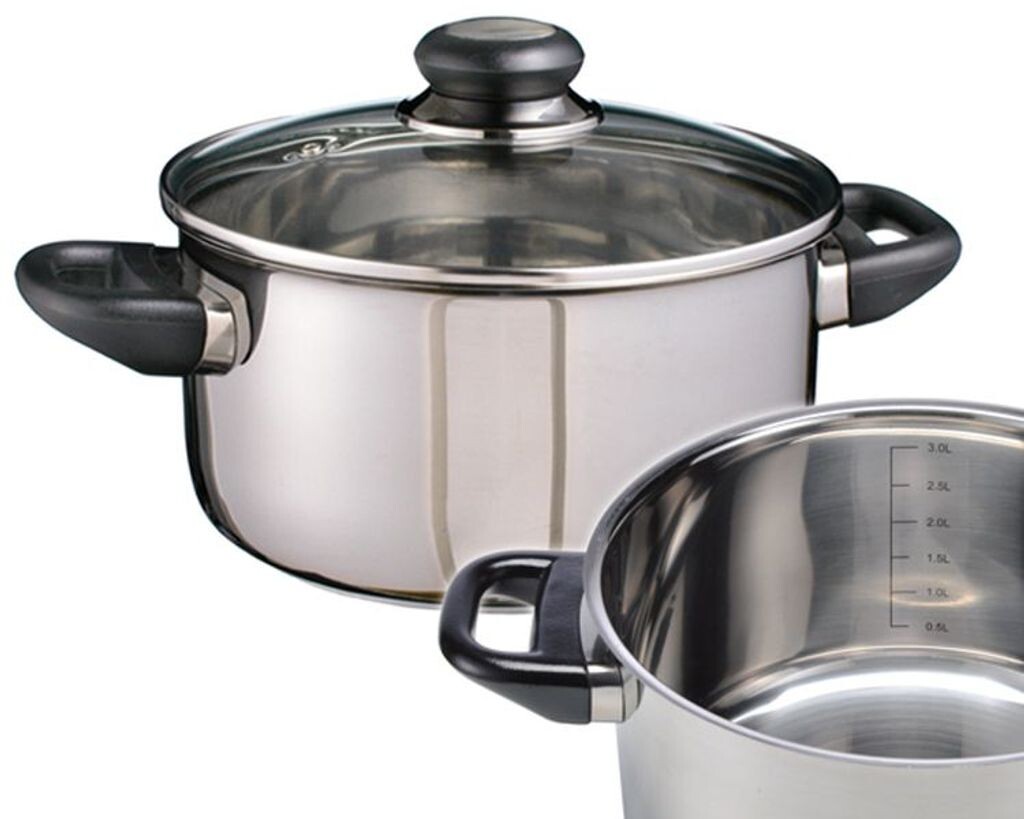 

Кастрюля для мяса "Зильт" из нержавеющей стали Размеры: Диам. 20x11,5 см HI