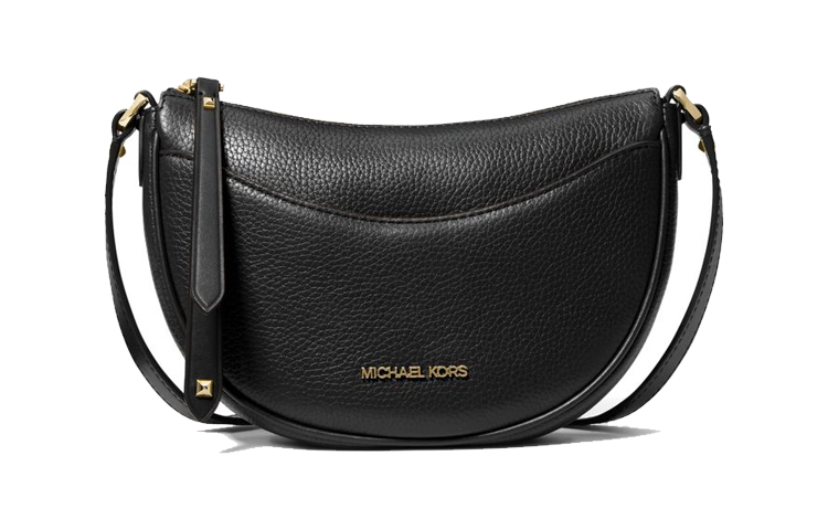 

MICHAEL KORS Кожаная поясная сумка маленькая женская черная