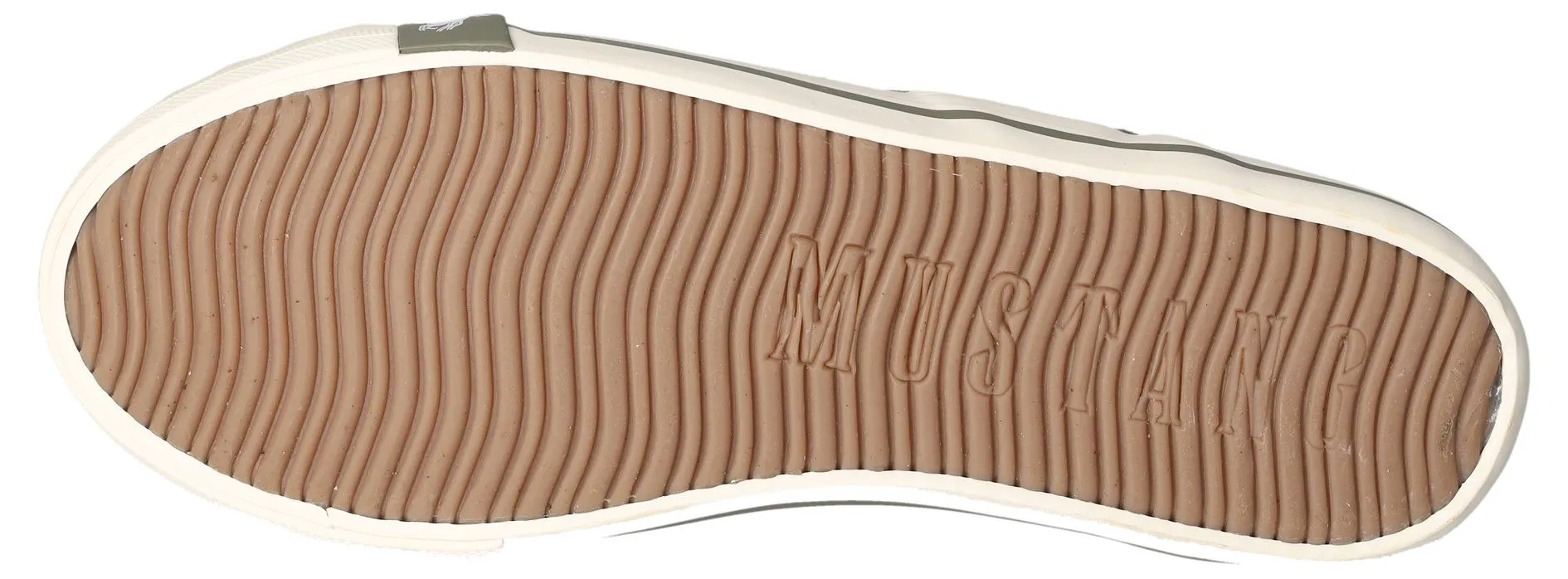 Кроссовки Mustang Shoes "Высокие кроссовки, повседневная обувь", высокие кроссовки, туфли на шнуровке с этикеткой на подошве, хаки — фото 3
