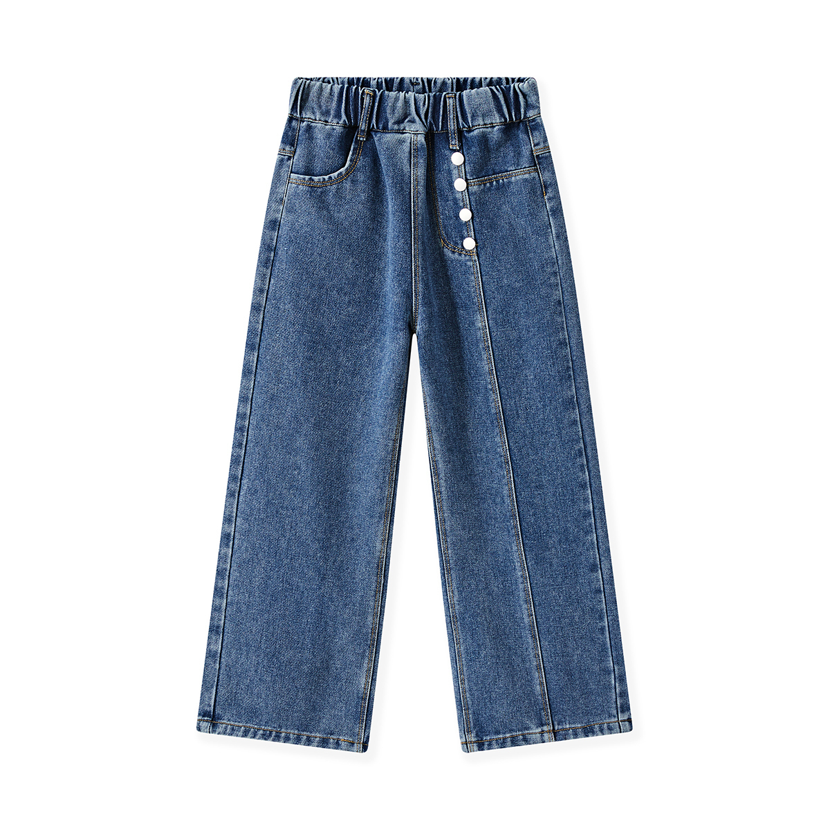 

Джинсы Fengkuangdongwucheng, Lianmingkuan для детей 3-7 лет Disney, синий