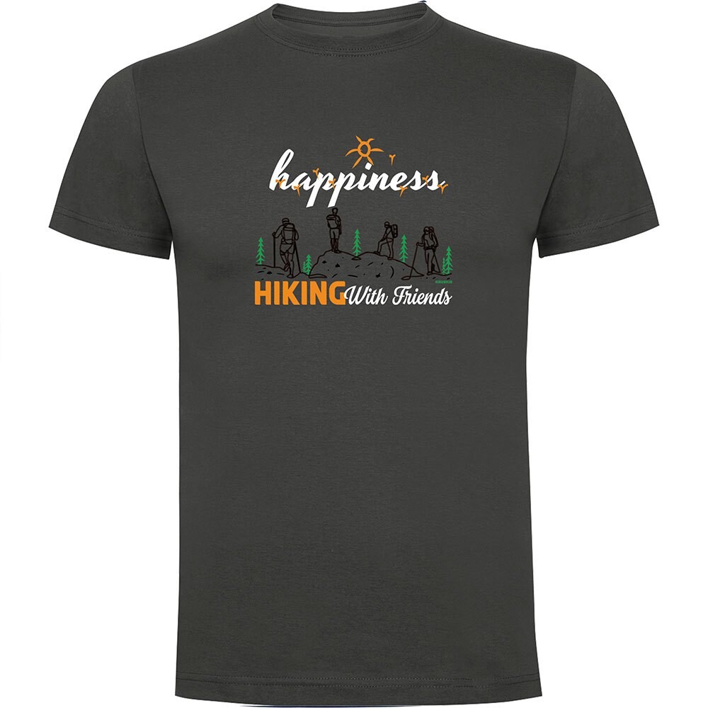

Футболка с коротким рукавом Kruskis Hiking Nature, серый