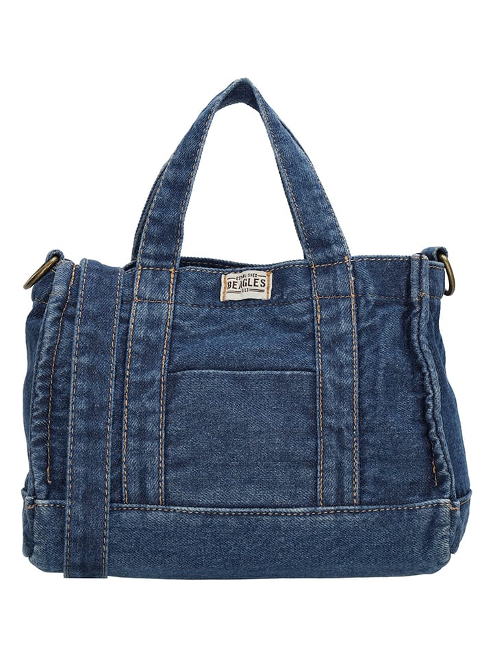 

Beagles Темно-синяя сумочка - (Ш)22 x (В)14 x (Г)10 см