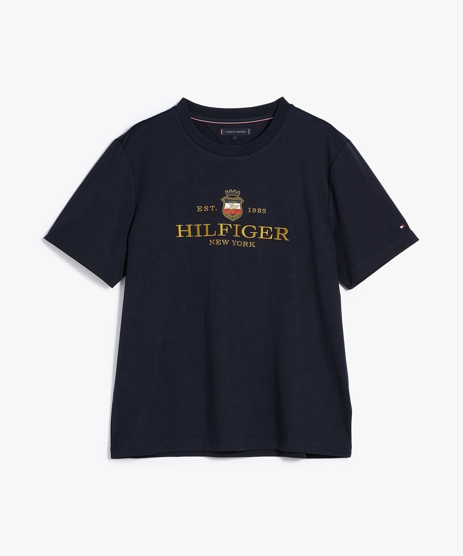 Футболка с круглым вырезом и графическим принтом Icon Tommy Hilfiger, BlueC4U — фото 4