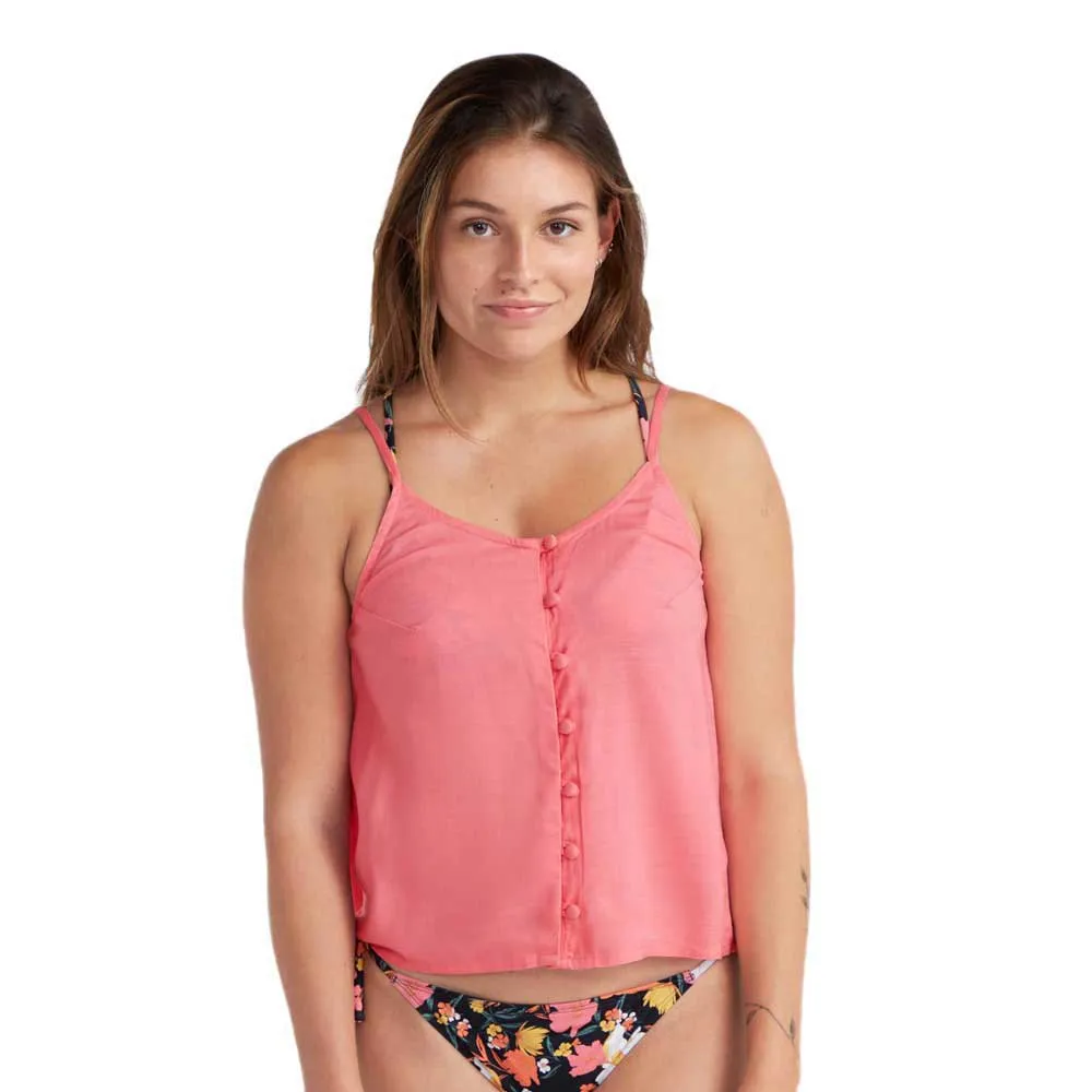 

Футболка без рукавов OВґneill Tiare Woven, розовый